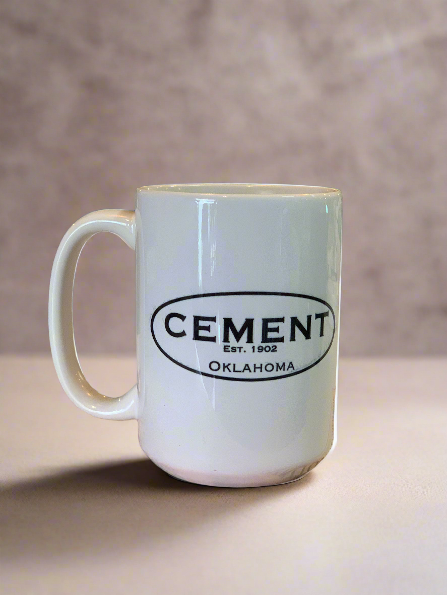 Cement Oklahoma Coffee Mug