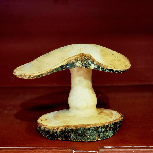 Short Wooden Mushroom
