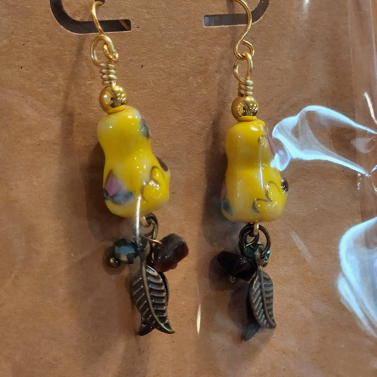 Money / Parrot Earrings