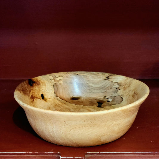 Smooth Pecan Wood Bowl