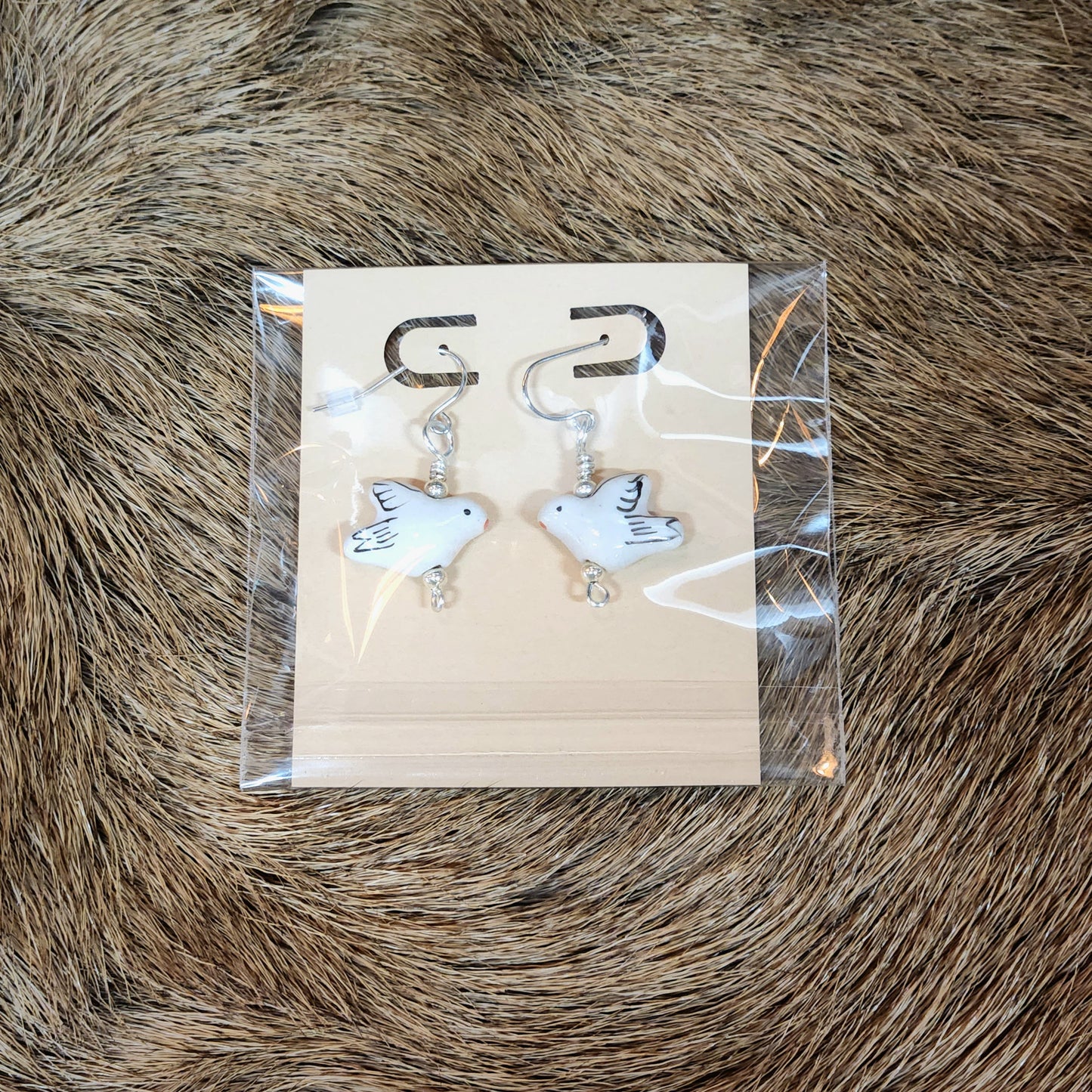 Handmade Dove Earrings - Variety