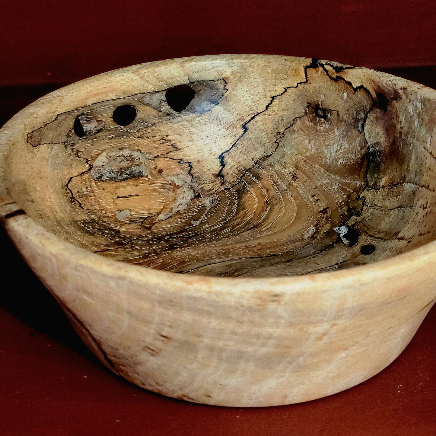 Wooden Pecan Bowl