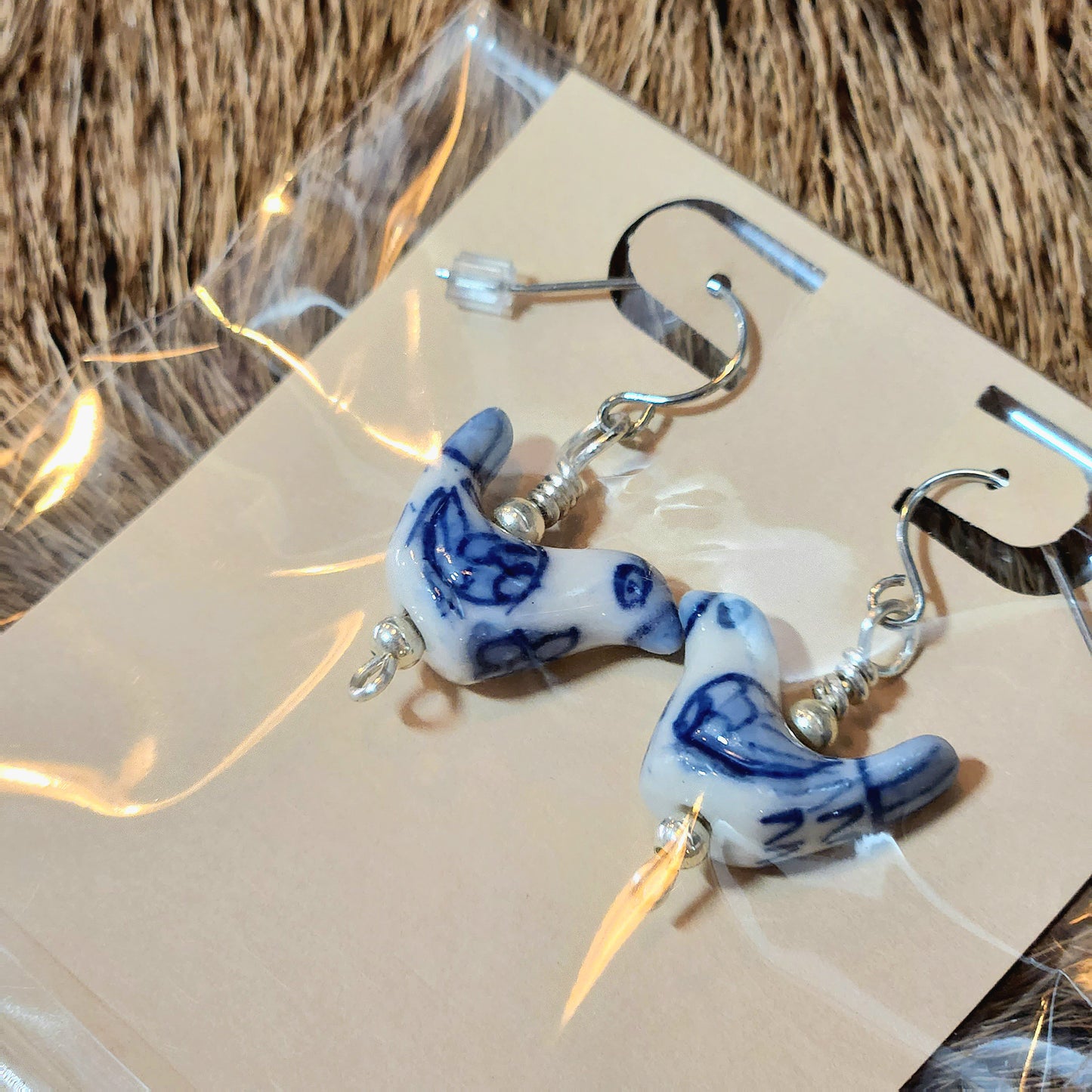 Blue Dove Earrings