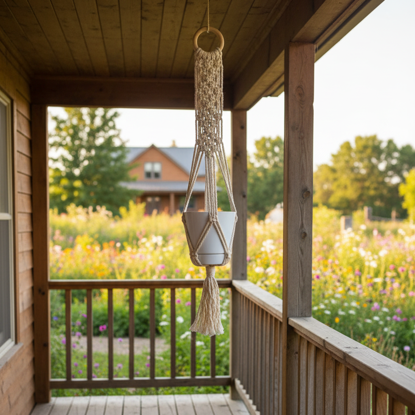 Macrame Potholder