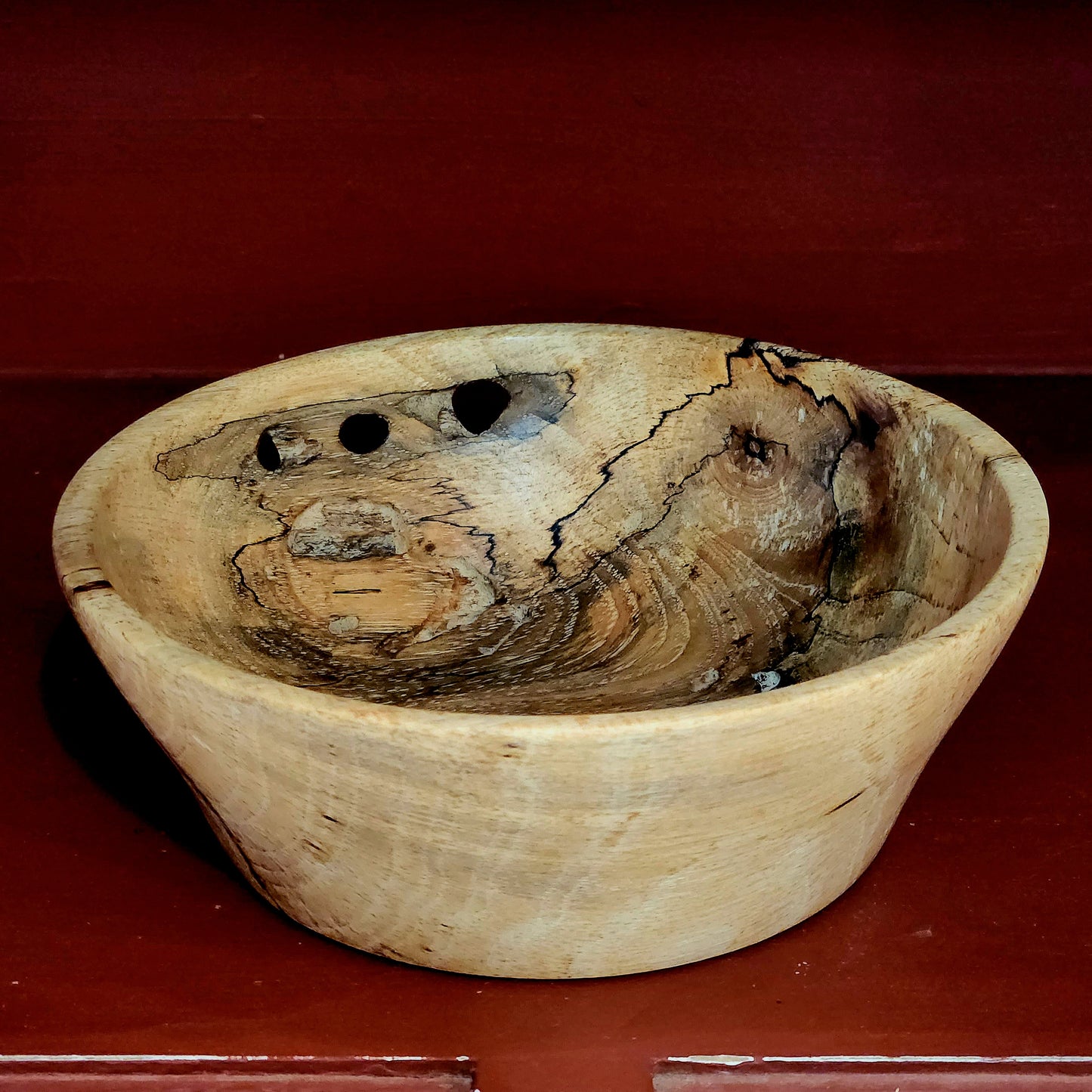 Wooden Pecan Bowl