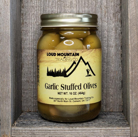 LM Garlic Stuffed Olives